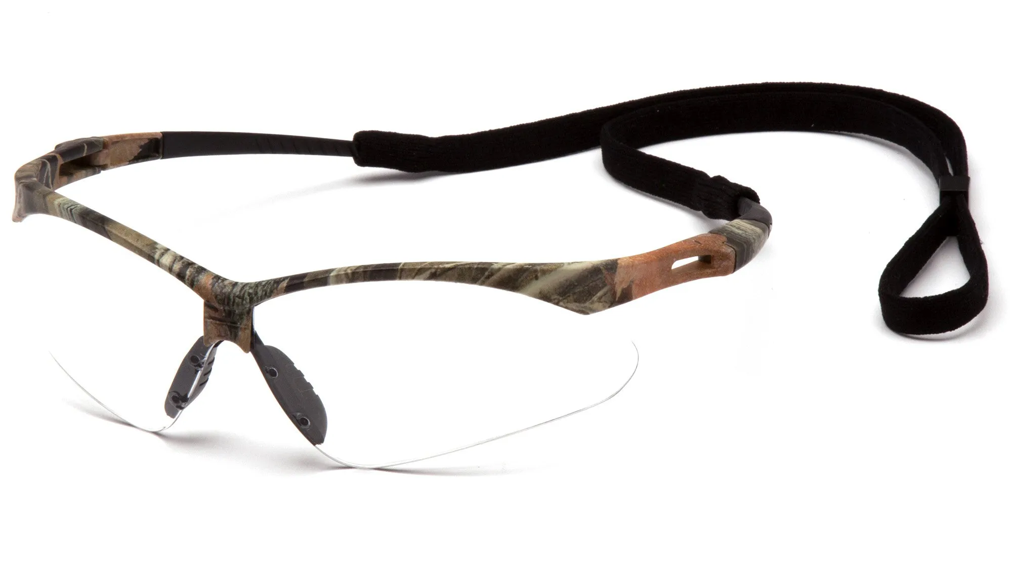 Pyramex SCM6310STP PMXTREME Camo Safety Glasses W/ Clear Anti-Fog with Cord Lens (12 each)