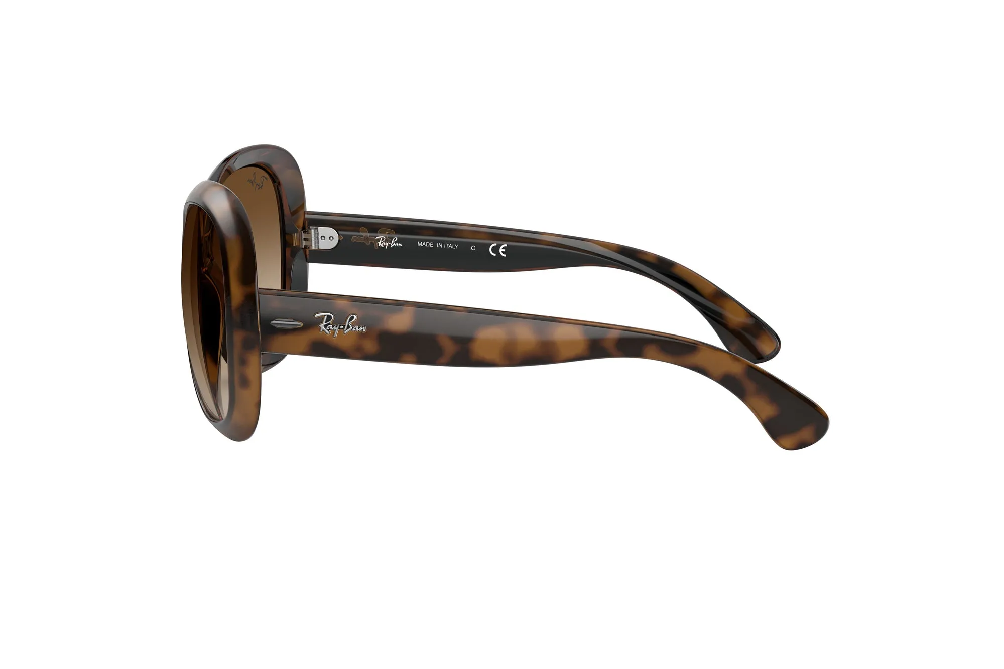 RAY-BAN Sunglasses Jackie Ohh II - Polished Havana Frame - Brown Gradient Lens