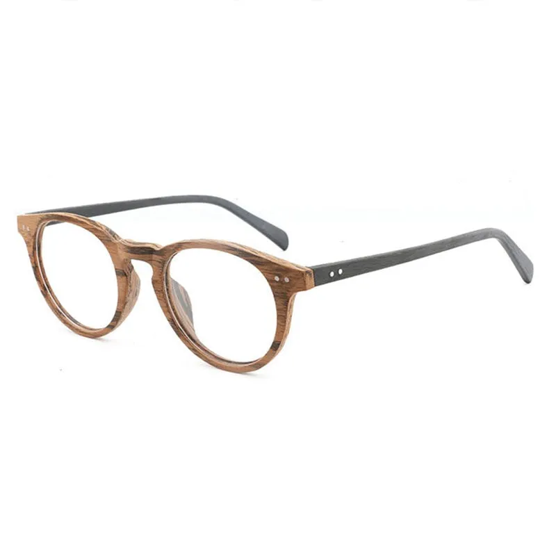 Reven Jate Unisex Full Rim Round Acetate Eyeglasses Hb030