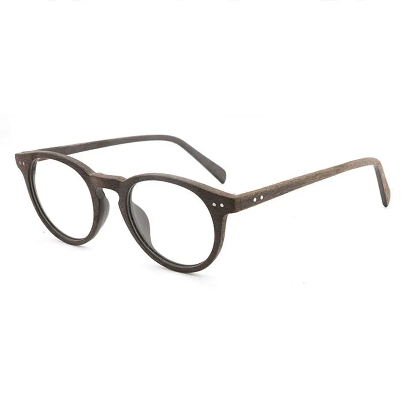 Reven Jate Unisex Full Rim Round Acetate Eyeglasses Hb030