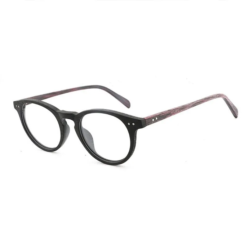 Reven Jate Unisex Full Rim Round Acetate Eyeglasses Hb030