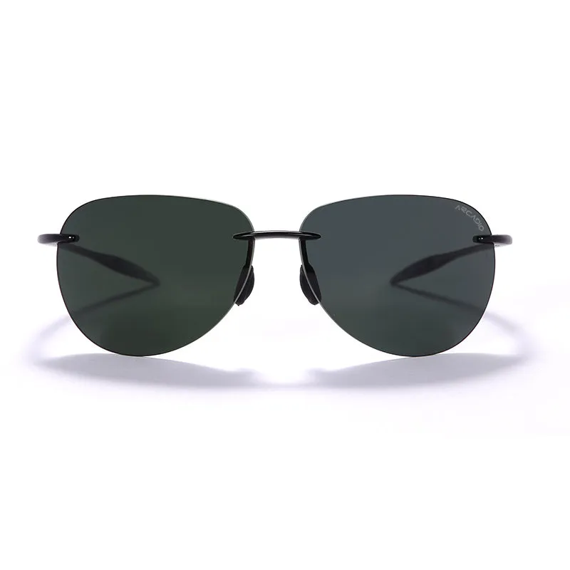 Rimless Pilot Nylon Sunglasses AR-TR164