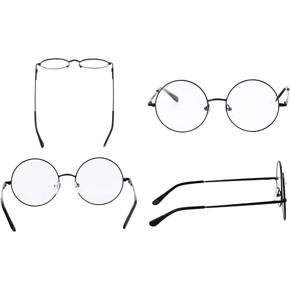 Round Metal Eyeglasses with Spring Hinge - Model A20876