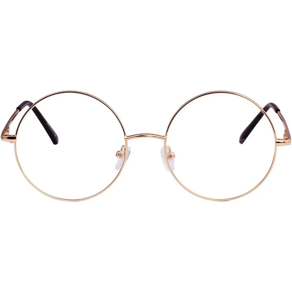 Round Metal Eyeglasses with Spring Hinge - Model A20876