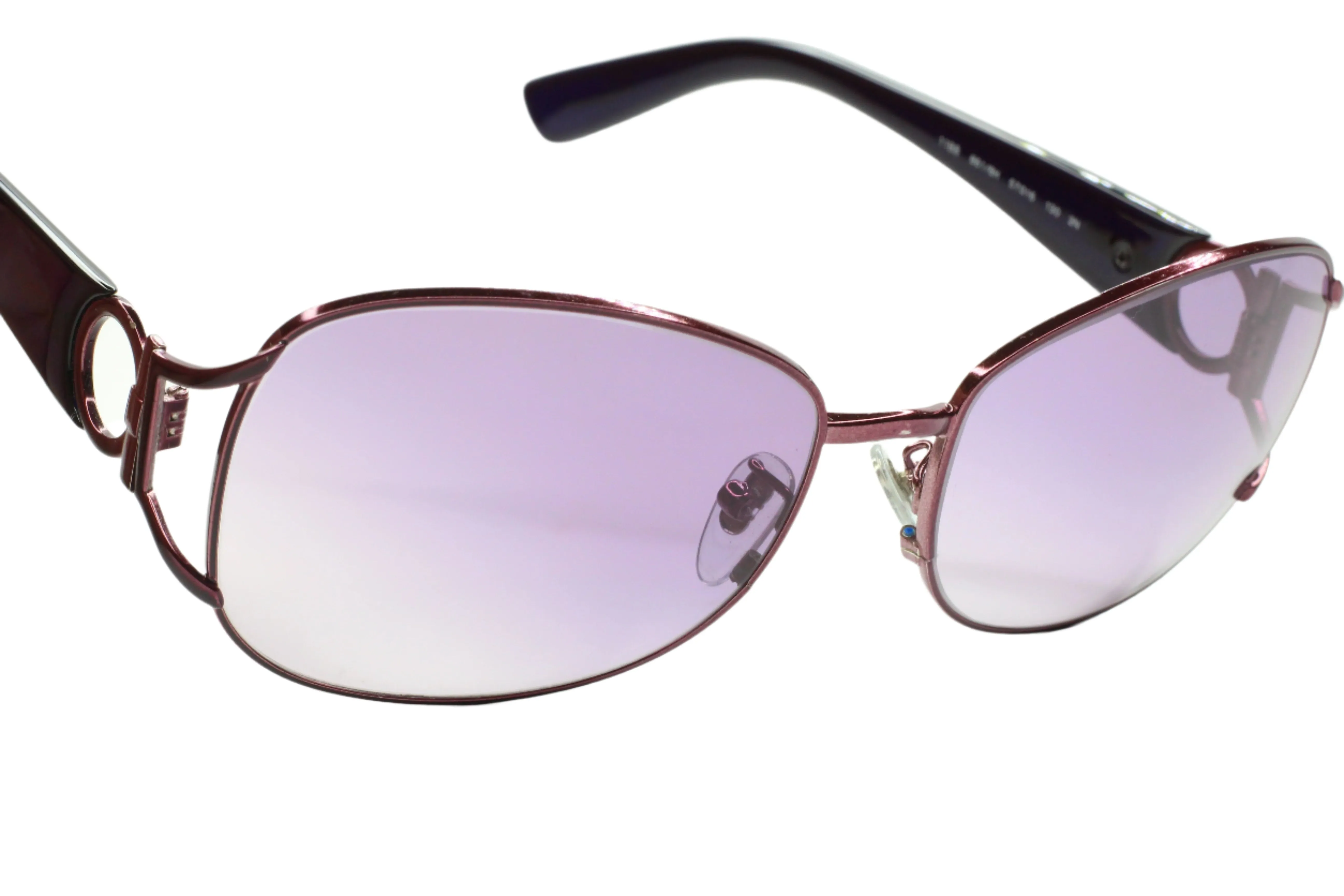 Salvatore Ferragamo SF1188 861/8H Purple Metal Gradient Butterfly Sunglasses