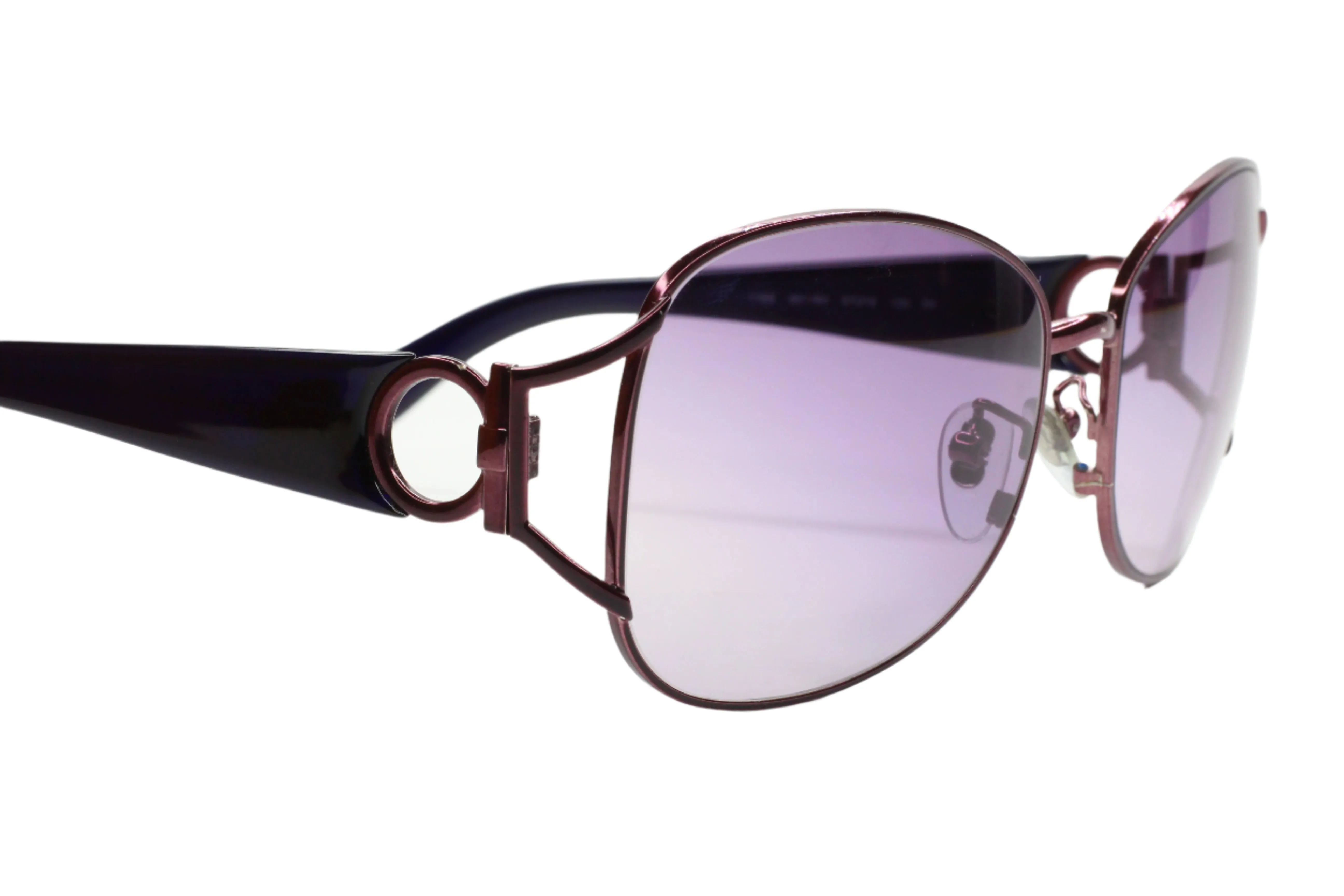 Salvatore Ferragamo SF1188 861/8H Purple Metal Gradient Butterfly Sunglasses