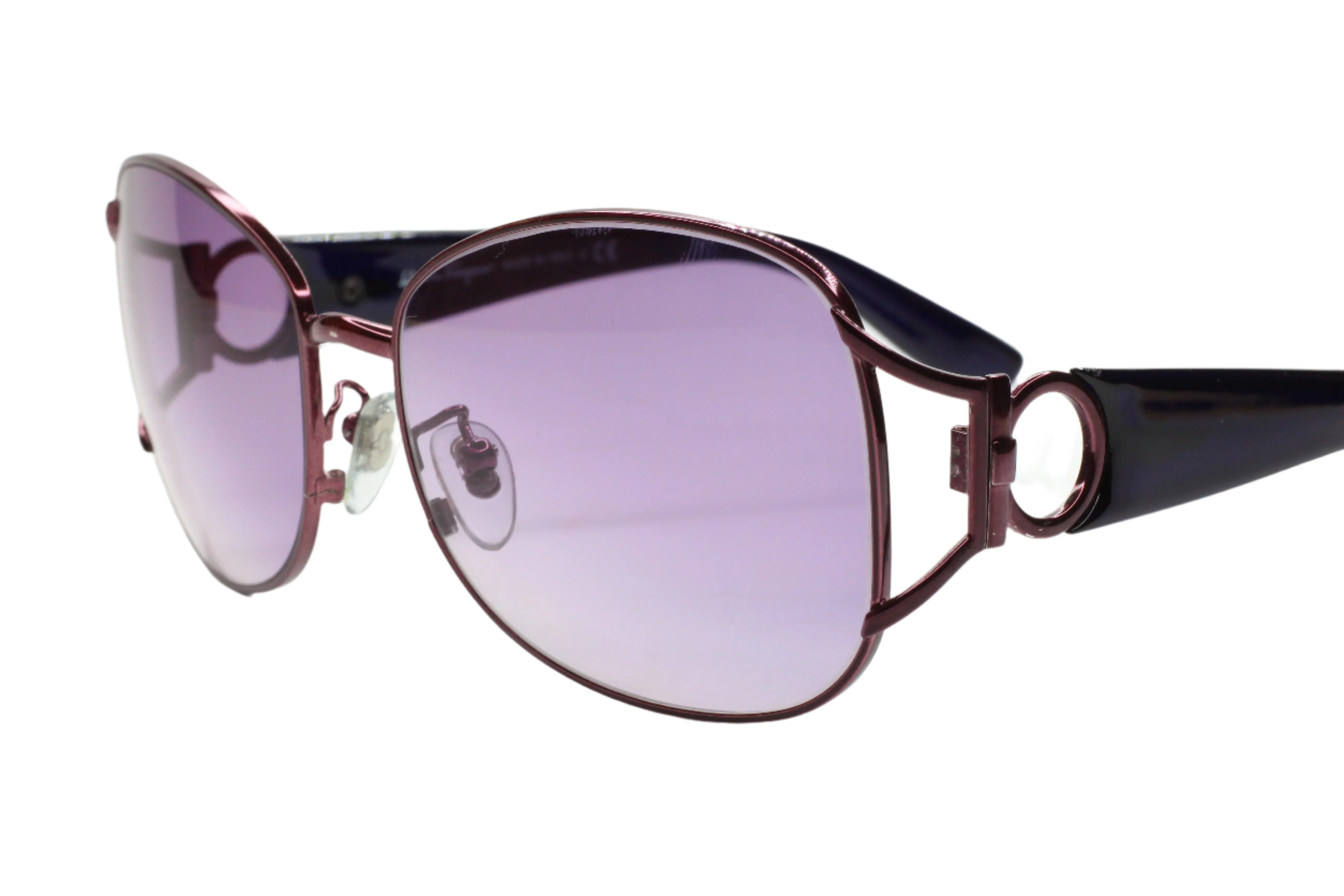 Salvatore Ferragamo SF1188 861/8H Purple Metal Gradient Butterfly Sunglasses