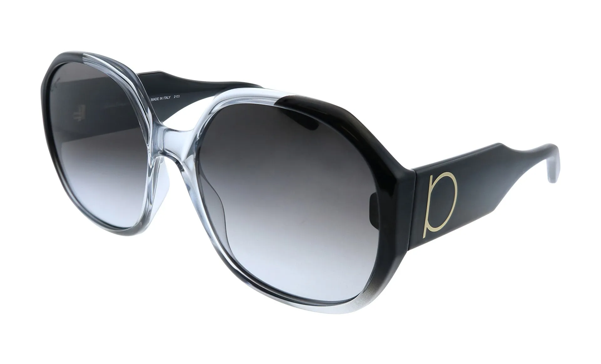 Salvatore Ferragamo Women Black Sunglasses SF_943S_007_60mm