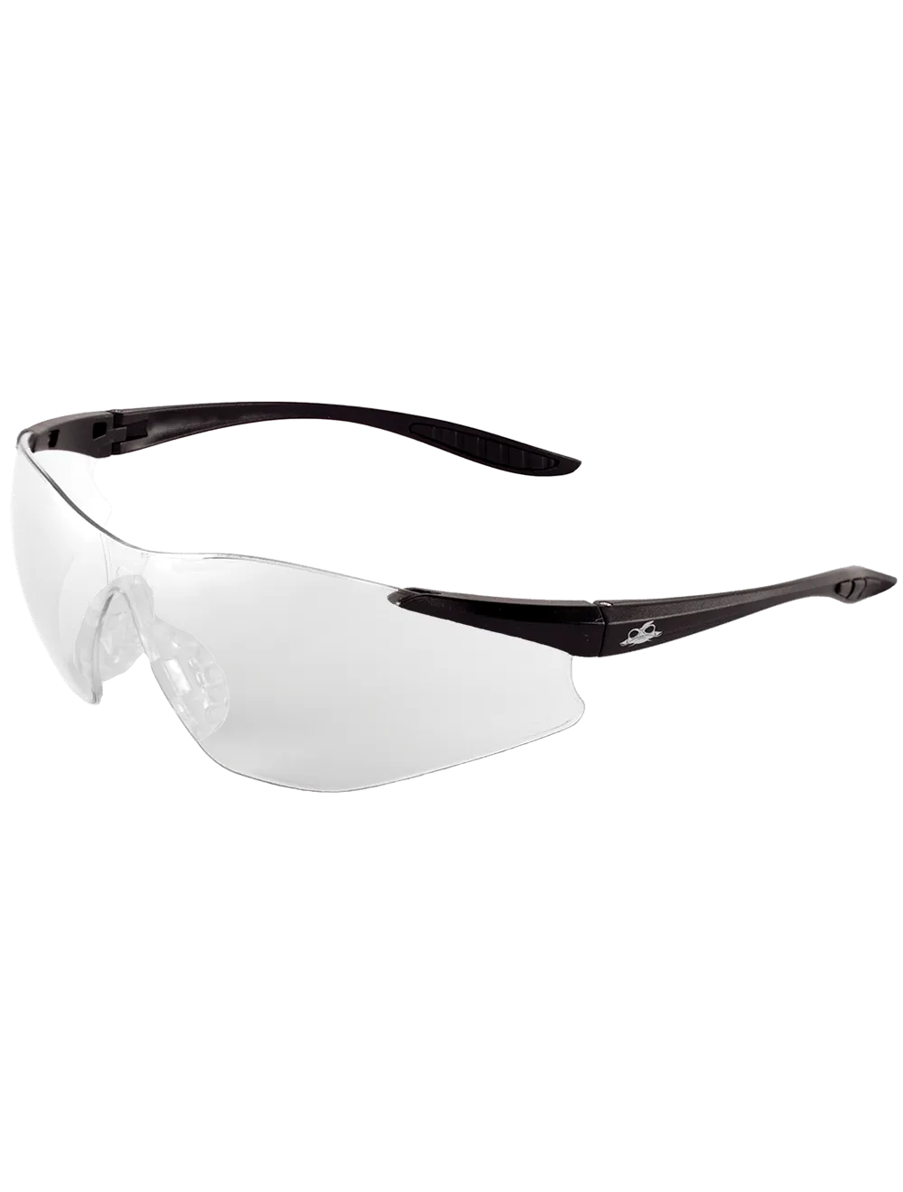 Snipefish® Clear Anti-Fog Lens, Matte Black Frame Safety Glasses - BH761AF