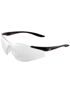 Snipefish® Clear Anti-Fog Lens, Matte Black Frame Safety Glasses - BH761AF