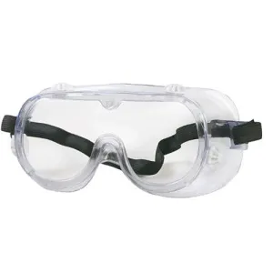 Splash Goggles with Adjustables Straps &Covered Side Vents (Anti-Fog)