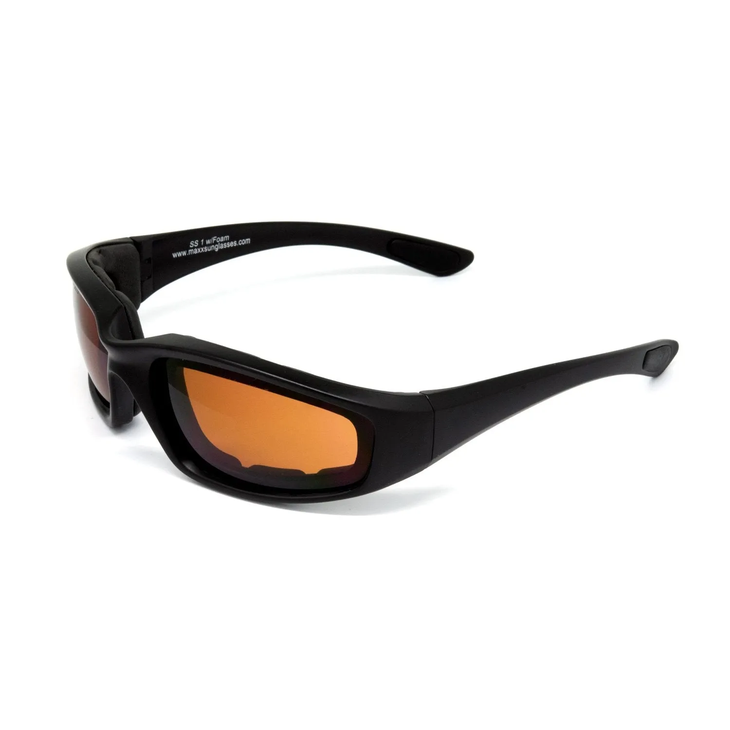 SS1 ANSI Z87  HD Sunglasses - Black