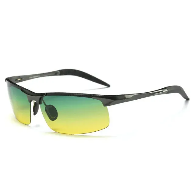 SunRay™ Day-Night Photochromic Polarized Driving Sunglasses - NH1