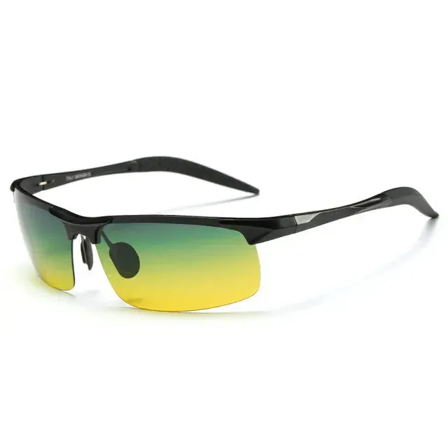 SunRay™ Day-Night Photochromic Polarized Driving Sunglasses - NH1