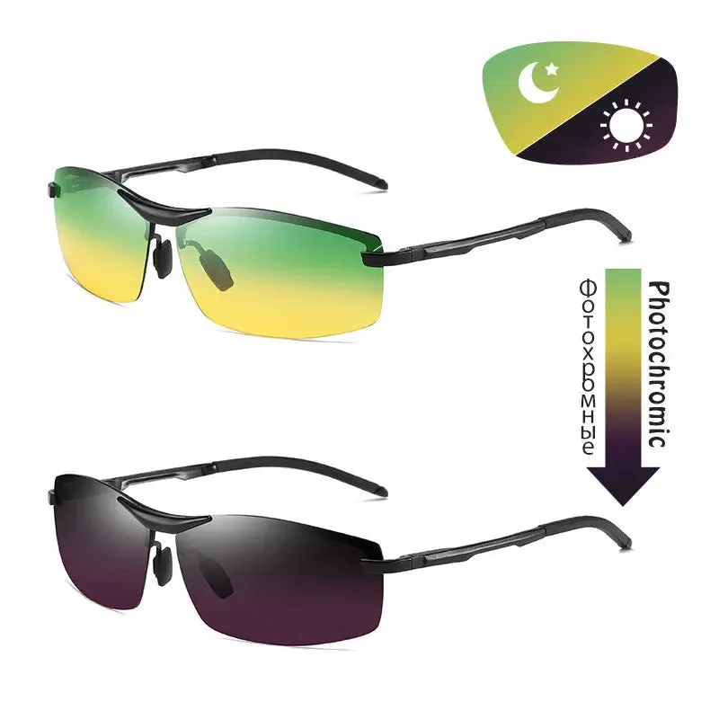 SunRay™ Day-Night Photochromic Polarized Driving Sunglasses - NH2