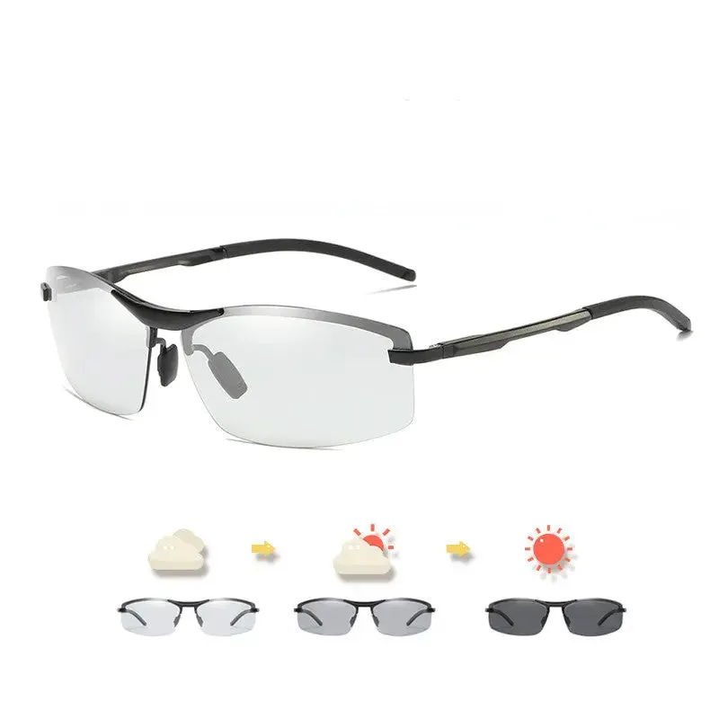 SunRay™ Day-Night Photochromic Polarized Driving Sunglasses - NH2