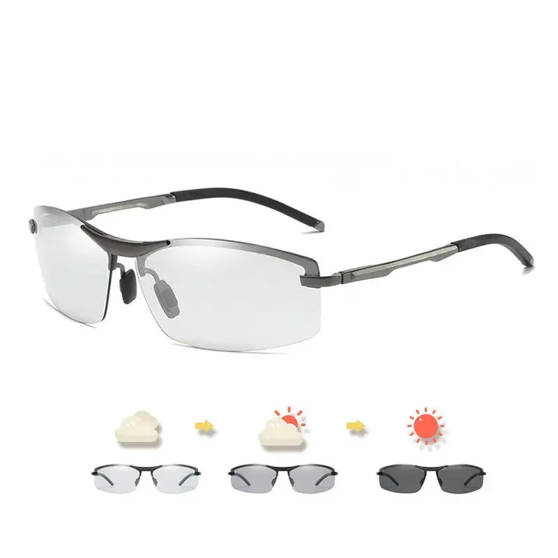 SunRay™ Day-Night Photochromic Polarized Driving Sunglasses - NH2