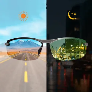 SunRay™ Day-Night Photochromic Polarized Driving Sunglasses - NH2