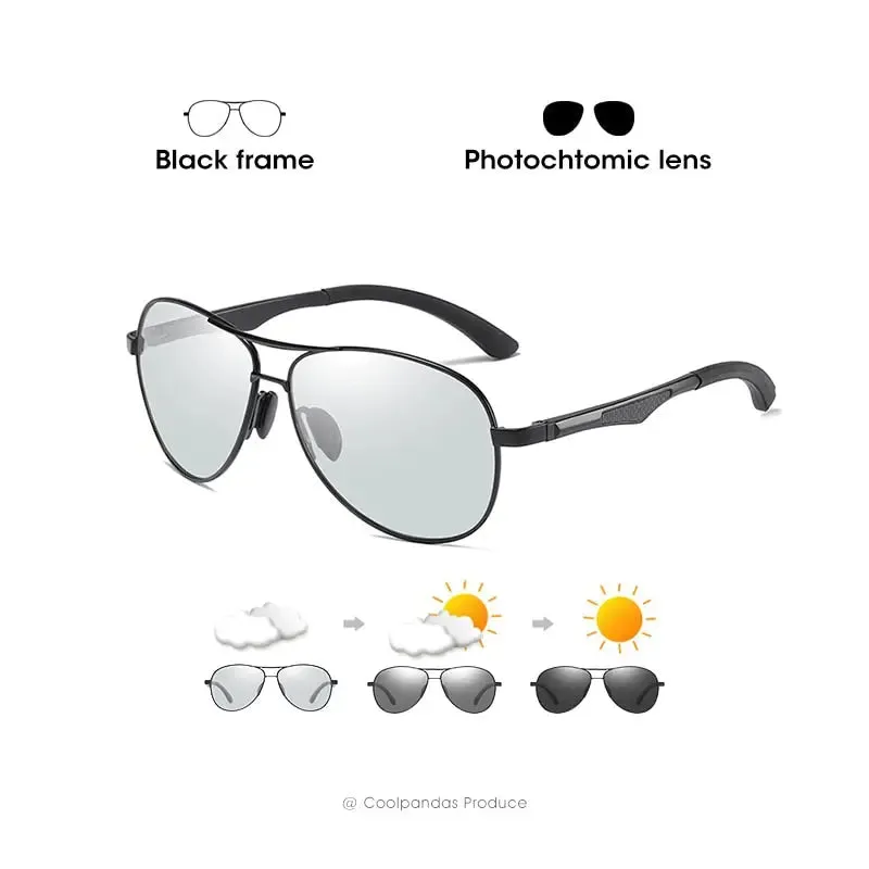 SunRay™ Photochromic Polarized Driving Sunglasses - R1