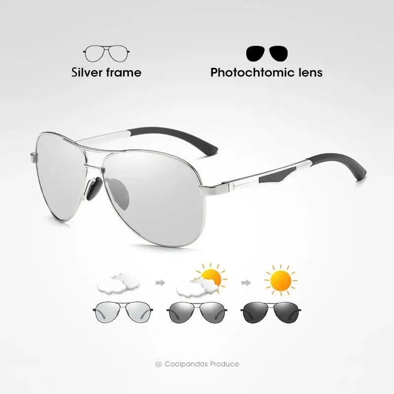 SunRay™ Photochromic Polarized Driving Sunglasses - R1