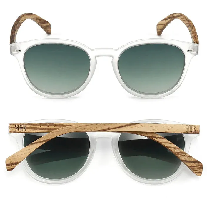 Taine | Khaki Lens l Walnut Arms