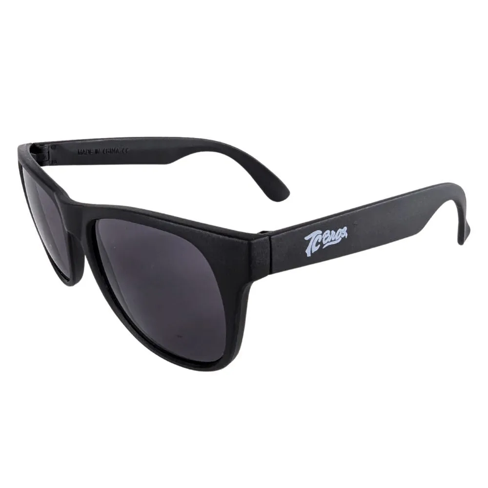 TC Bros. Sunglasses -Black/Smoke Lens