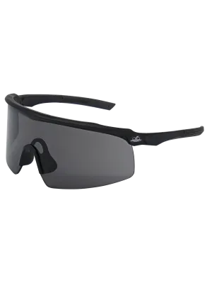 Whipray™ Smoke Anti-Fog Lens, Matte Black Frame Safety Glasses - BH3263AF