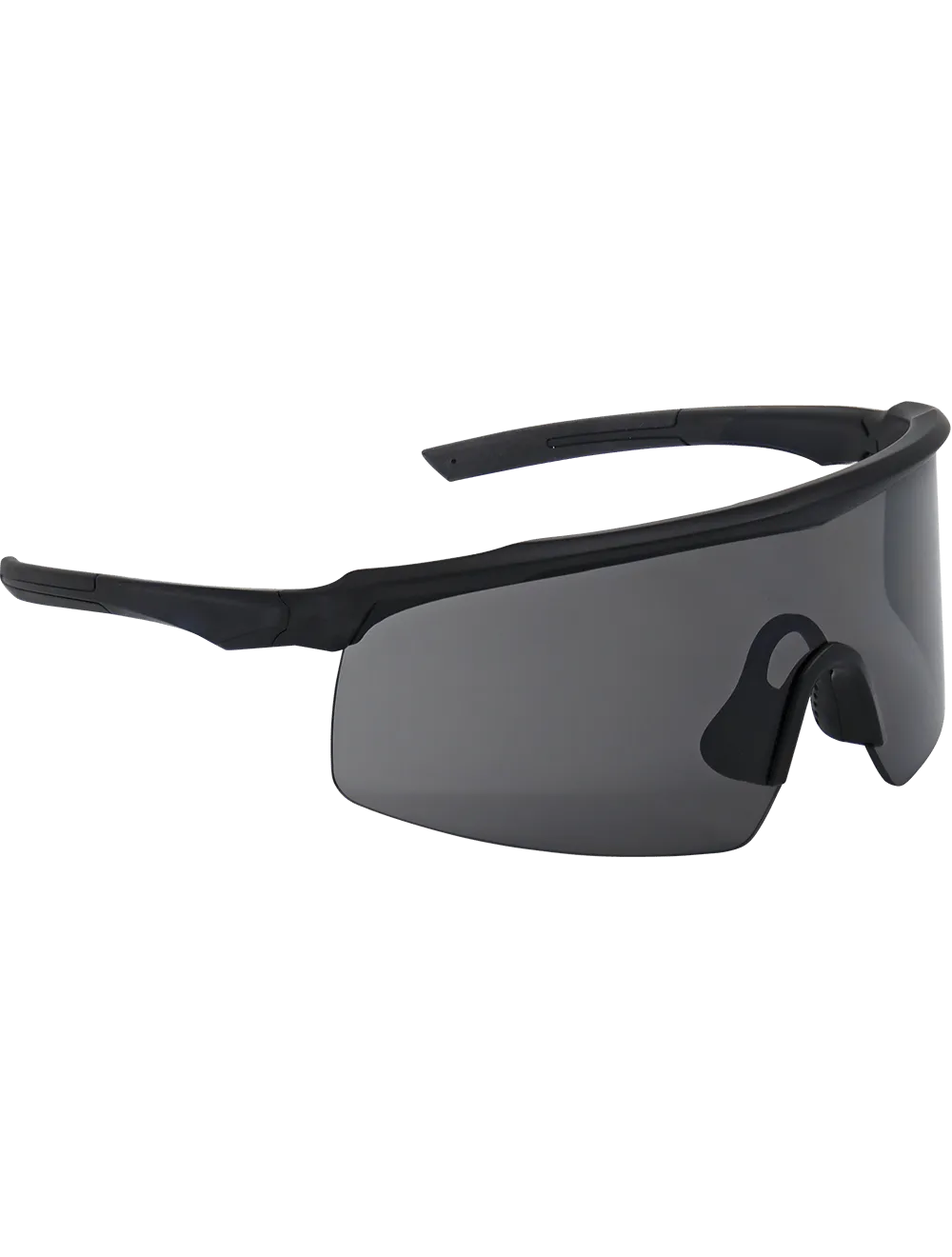 Whipray™ Smoke Anti-Fog Lens, Matte Black Frame Safety Glasses - BH3263AF