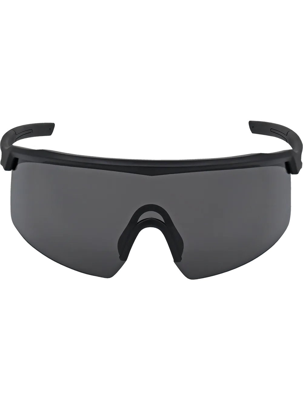 Whipray™ Smoke Anti-Fog Lens, Matte Black Frame Safety Glasses - BH3263AF