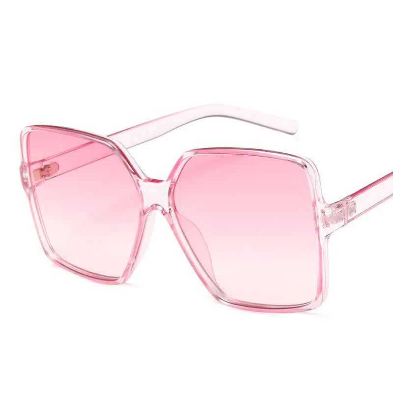 YOOSKE   Women's Retro Style Oversized Sunglasses