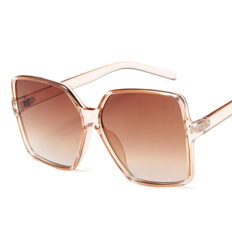 YOOSKE   Women's Retro Style Oversized Sunglasses