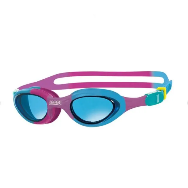 Zoggs Super Seal Swim Goggles Aqua/Pink/Blue